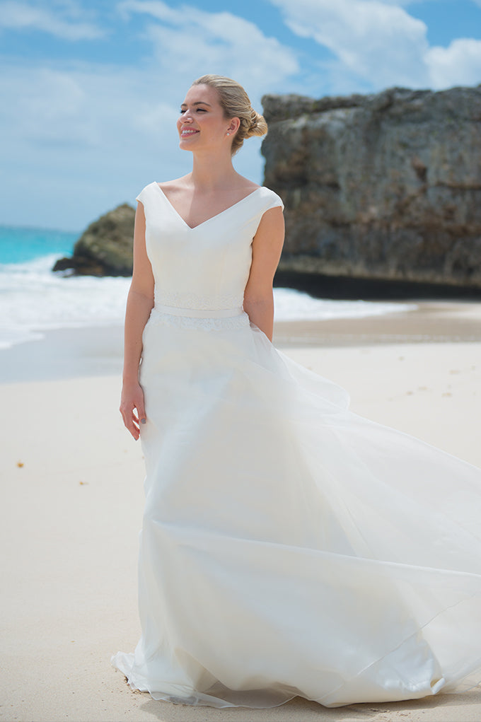 Seashell Bodice and Silver Sands Skirt